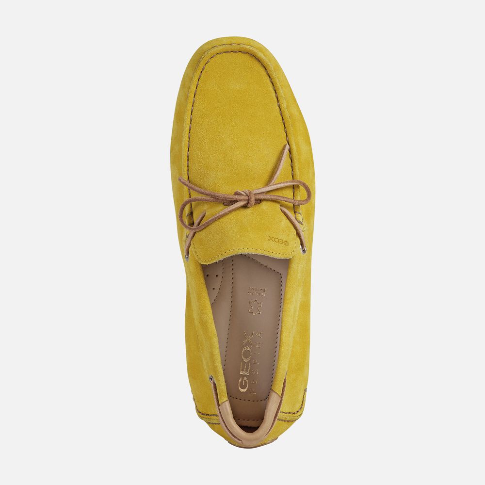 Geox Loafers Yellow Melbourne - Geox Mens Shoes - JXCGWR865